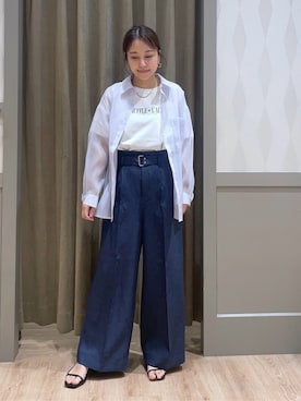JMさん(レディース・155cm)の夏コーディネート