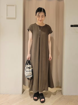 「grove（グローブ）のアイテム」を使った、いそさん（レディース・160cm）の夏コーディネート