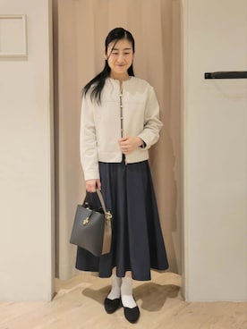 「HusHusH（ハッシュアッシュ）のアイテム」を使った、いそさん（レディース・160cm）の冬コーディネート