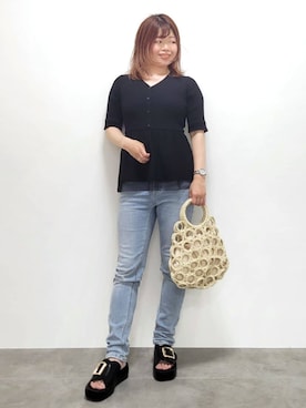 kinaさん(レディース・150cm)の春コーディネート