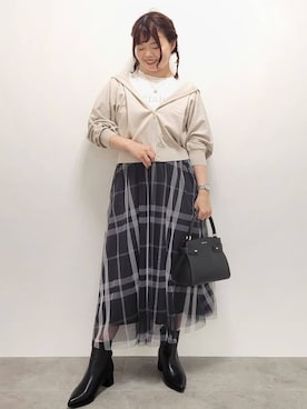 kinaさん(レディース・150cm)の秋コーディネート