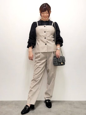 kinaさん(レディース・150cm)の秋コーディネート