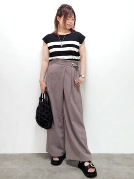 kinaさん(レディース・150cm)の夏コーディネート