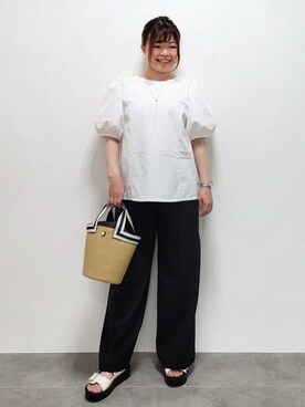 kinaさん（レディース・150cm）の春コーディネート