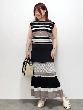 kinaさん(レディース・150cm)の夏コーディネート