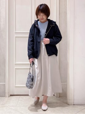 「grove（グローブ）のアイテム」を使った、みんさん（レディース・153cm）の春コーディネート