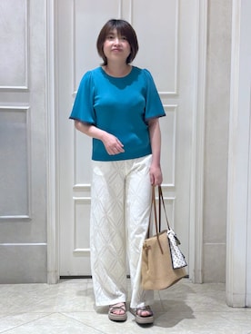 「grove（グローブ）のアイテム」を使った、みんさん（レディース・153cm）の夏コーディネート