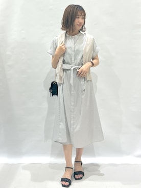 akkyさん（レディース・157cm）の夏コーディネート