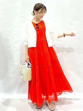 akkyさん(レディース・157cm)の夏コーディネート