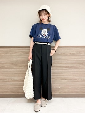 akkyさん（レディース・157cm）の夏コーディネート