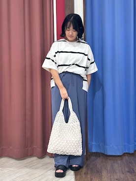 Mikiさん(レディース・156cm)の夏コーディネート