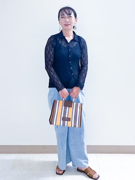 染さん(レディース・165cm)の夏コーディネート