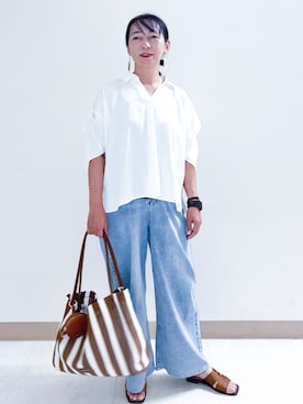 染さん(レディース・165cm)の夏コーディネート