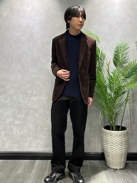 「TAKEO KIKUCHI（タケオキクチ）のアイテム」を使った、ruin3さん（メンズ・168cm）の秋コーディネート