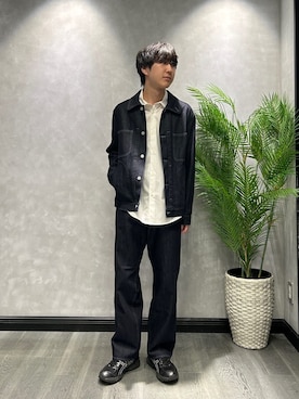 「TAKEO KIKUCHI（タケオキクチ）のアイテム（パンツ）」を使った、ruin3さん（メンズ・168cm）の冬コーディネート