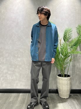 「TAKEO KIKUCHI（タケオキクチ）のアイテム」を使った、ruin3さん（メンズ・168cm）の秋コーディネート