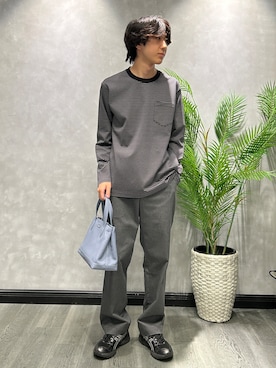 「TAKEO KIKUCHI（タケオキクチ）のアイテム」を使った、ruin3さん（メンズ・168cm）の秋コーディネート