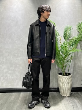 「TAKEO KIKUCHI（タケオキクチ）のアイテム」を使った、ruin3さん（メンズ・168cm）の秋コーディネート