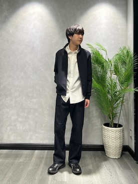 「TAKEO KIKUCHI（タケオキクチ）のアイテム（パンツ）」を使った、ruin3さん（メンズ・168cm）の冬コーディネート