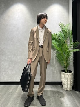 「アイテム（ビジネスバッグ）」を使った、ruin3さん（メンズ・168cm）の夏コーディネート