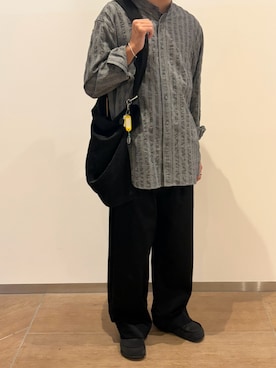 「スタンドカラー」｜kh01さん（メンズ・177cm）の秋コーディネート