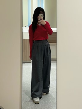 hinaさん（レディース・153cm）の冬コーディネート