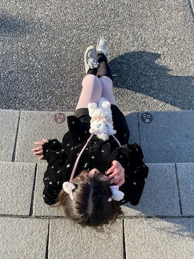 ジャケット・アウター Bibiy/AMOUR BLOUSON Bibiy AMOUR BLOUSON ジャケット ハートボタン グレー 美品 ビビィ