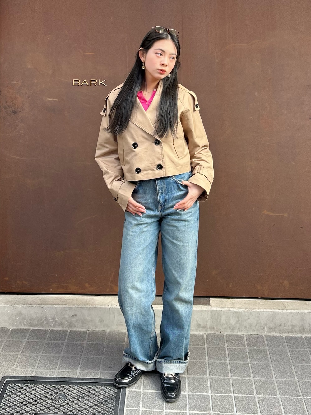 美品　ラルフローレン　希少　カーディガン　ボレロ　ニット　ピンク　人気　完売 POLO RALPH LAUREN（ポロ・ラルフローレン） カーディガン ケーブル