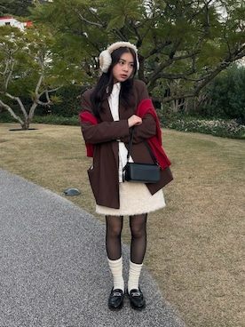 雪姫/ゆきさん（骨格ウェーブ・レディース・160cm）の冬コーディネート