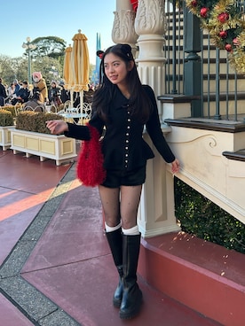 「アイテム（レッグウェア）」を使った、雪姫/ゆきさん（レディース・160cm）の冬コーディネート