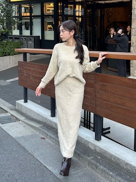 ZARAのアイテムを使った「セットアップ」のレディース人気ファッション