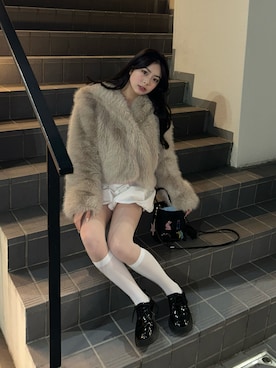 「rienda（リエンダ）のアイテム」を使った、雪姫/ゆきさん（レディース・160cm）の冬コーディネート