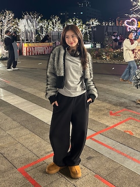 「アイテム（ヘッドフォン/イヤホン）」を使った、雪姫/ゆきさん（レディース・160cm）の冬コーディネート