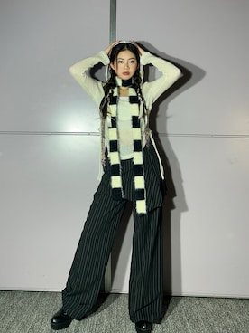 「SHAGGIE（シャギー）のアイテム」を使った、雪姫/ゆきさん（レディース・160cm）の冬コーディネート