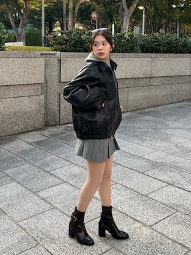 「アイテム（カーディガン/ボレロ）」を使った、雪姫/ゆきさん（レディース・160cm・10代）の秋コーディネート