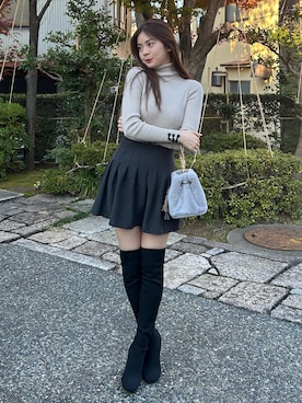 「Bershka（ベルシュカ）のアイテム」を使った、雪姫/ゆきさん（レディース・160cm）の春コーディネート