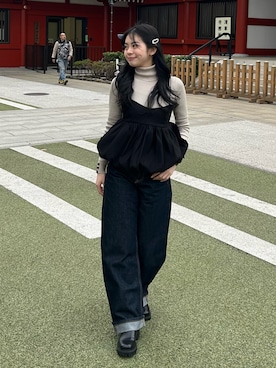 雪姫/ゆきさん（レディース・160cm）の春コーディネート