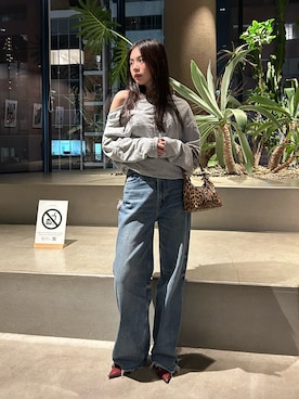 「アイテム（その他トップス）」を使った、雪姫/ゆきさん（レディース・160cm）の秋コーディネート