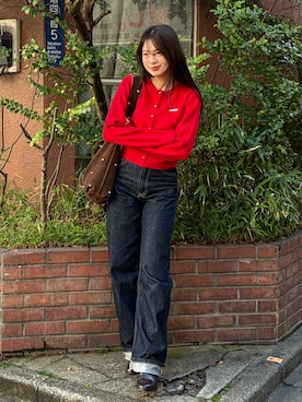 「DEVICE（デバイス）のアイテム（バッグ）」を使った、雪姫/ゆきさん（レディース・160cm）の春コーディネート