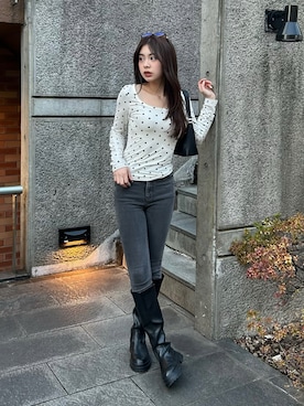 雪姫/ゆきさん（レディース・160cm）の冬コーディネート