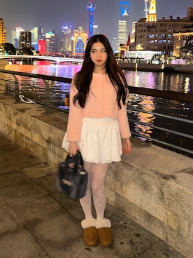 雪姫/ゆきさん（骨格ウェーブ・レディース・160cm）の冬コーディネート