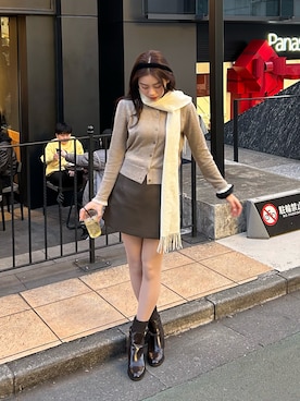 「アイテム（カチューシャ）」を使った、雪姫/ゆきさん（レディース・160cm）の冬コーディネート