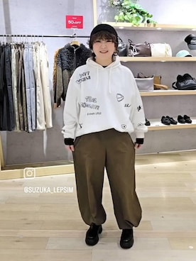 SUZUKA さん(レディース・154cm)の冬コーディネート