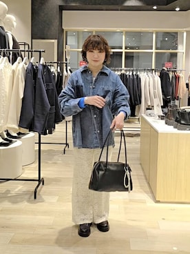 SUZUKA さん（レディース・154cm）の冬コーディネート