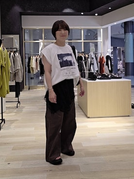 SUZUKA さん（レディース・154cm）の夏コーディネート