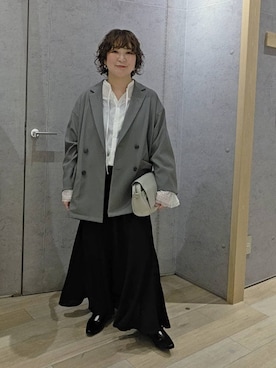 SUZUKA さん（レディース・154cm）の冬コーディネート