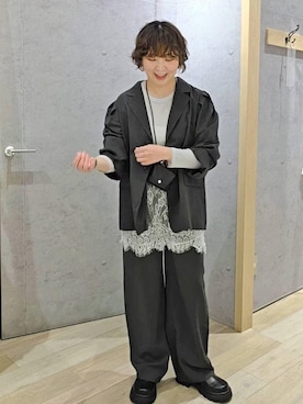 SUZUKA さん(レディース・154cm)の春コーディネート