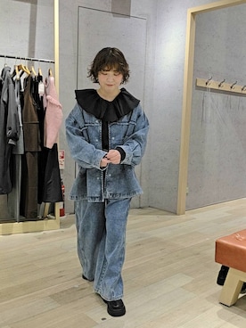 SUZUKA さん（レディース・154cm）の冬コーディネート