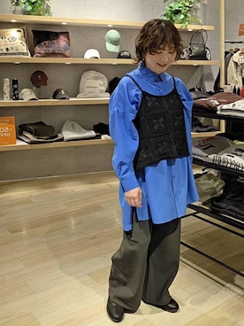 SUZUKA さん（レディース・154cm）の冬コーディネート