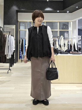 SUZUKA さん（レディース・154cm）の秋コーディネート